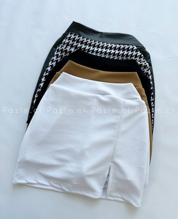 Falda short interior y gamuza - Imagen 5