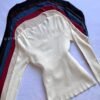 Sweater corte v