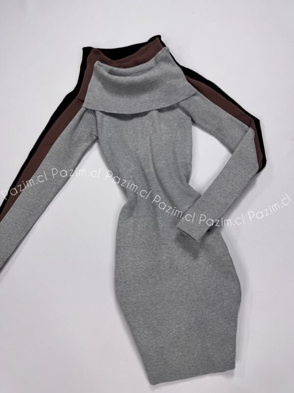 Vestido bote acinturado - Imagen 2