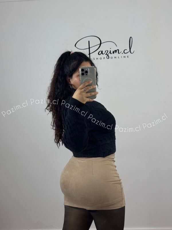 Falda short interior y gamuza - Imagen 7