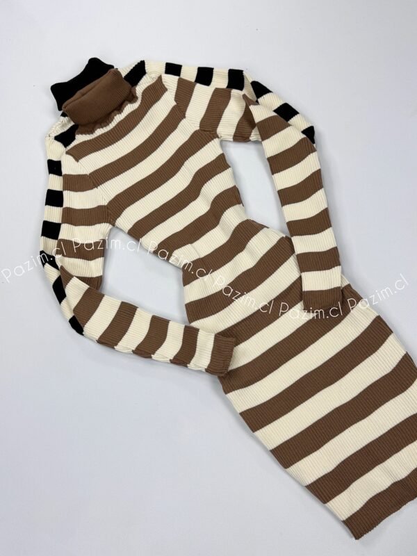 Vestido beatle rayado - Imagen 2