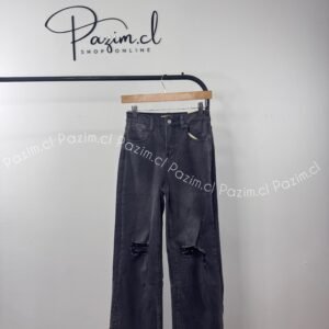 Wide leg negro jaspeado