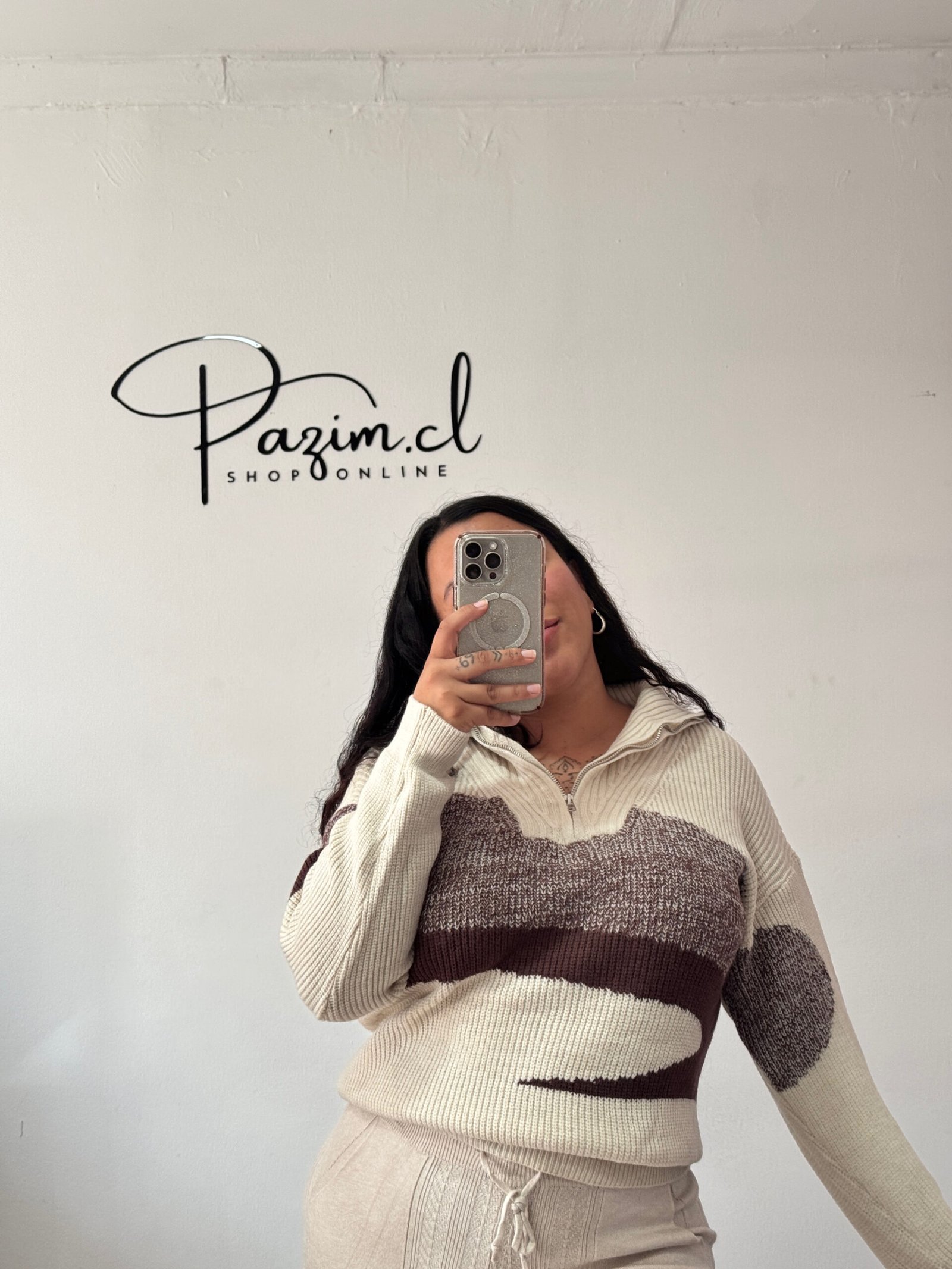 Sweater cierre medio - Imagen 2