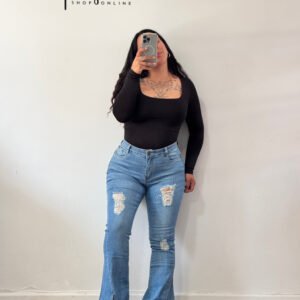 Flare pants jeans jeje