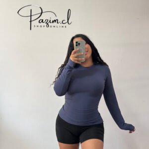 Polera manga larga compresora