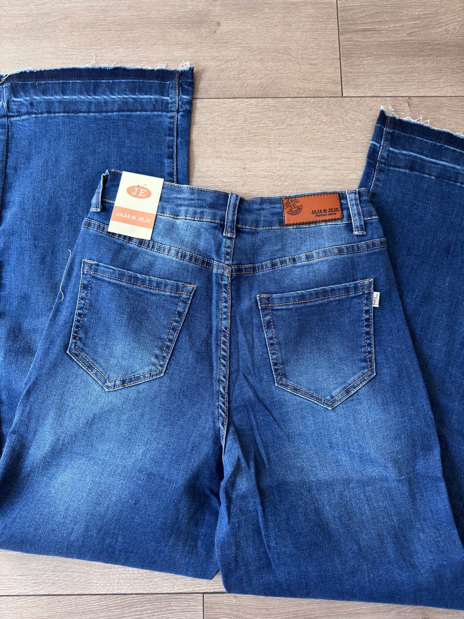 Wide leg azul destroyer - Imagen 4