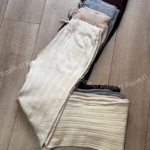 Pantalón lanilla trenzado