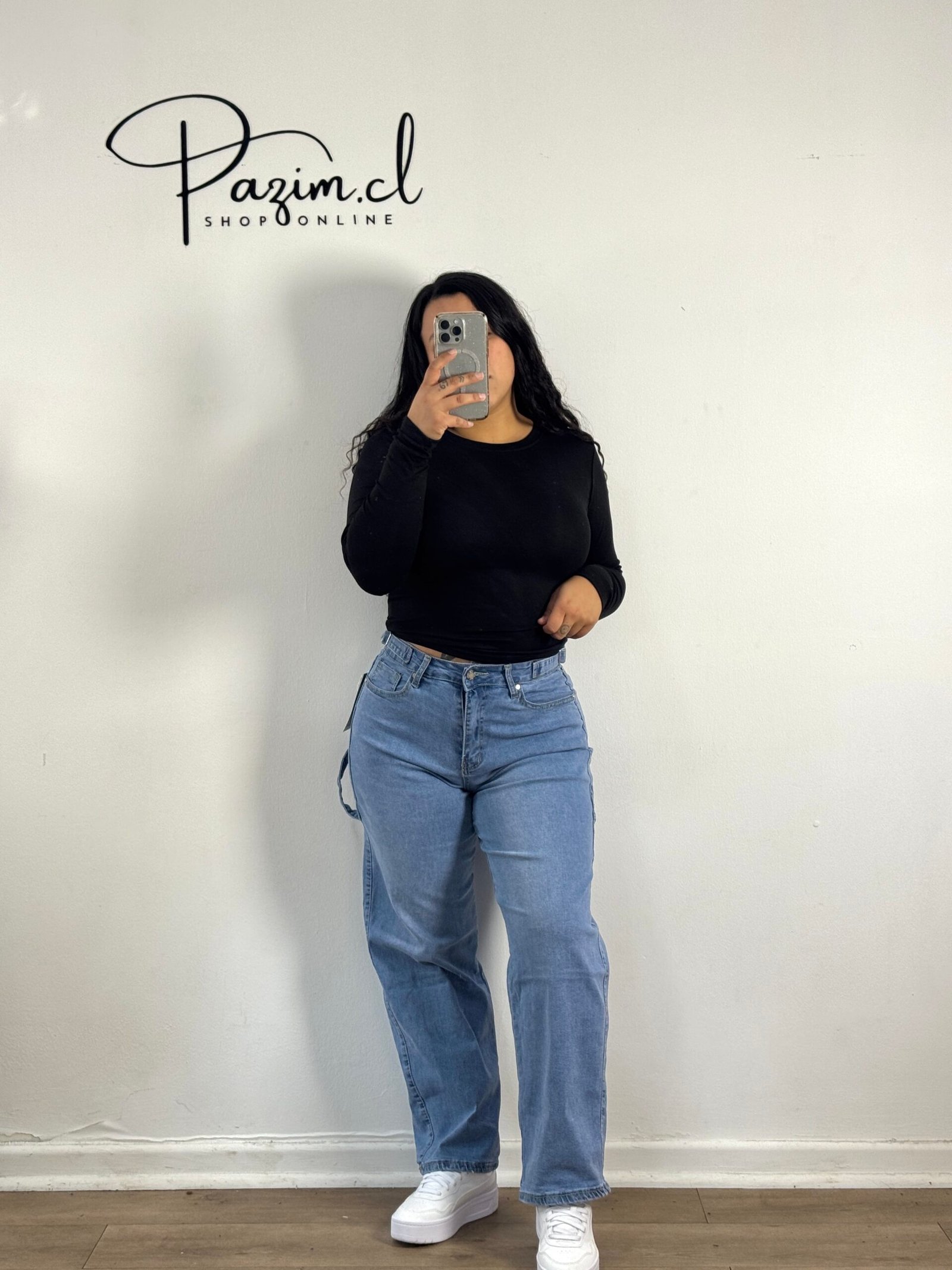 Jeans ajustable Menina
