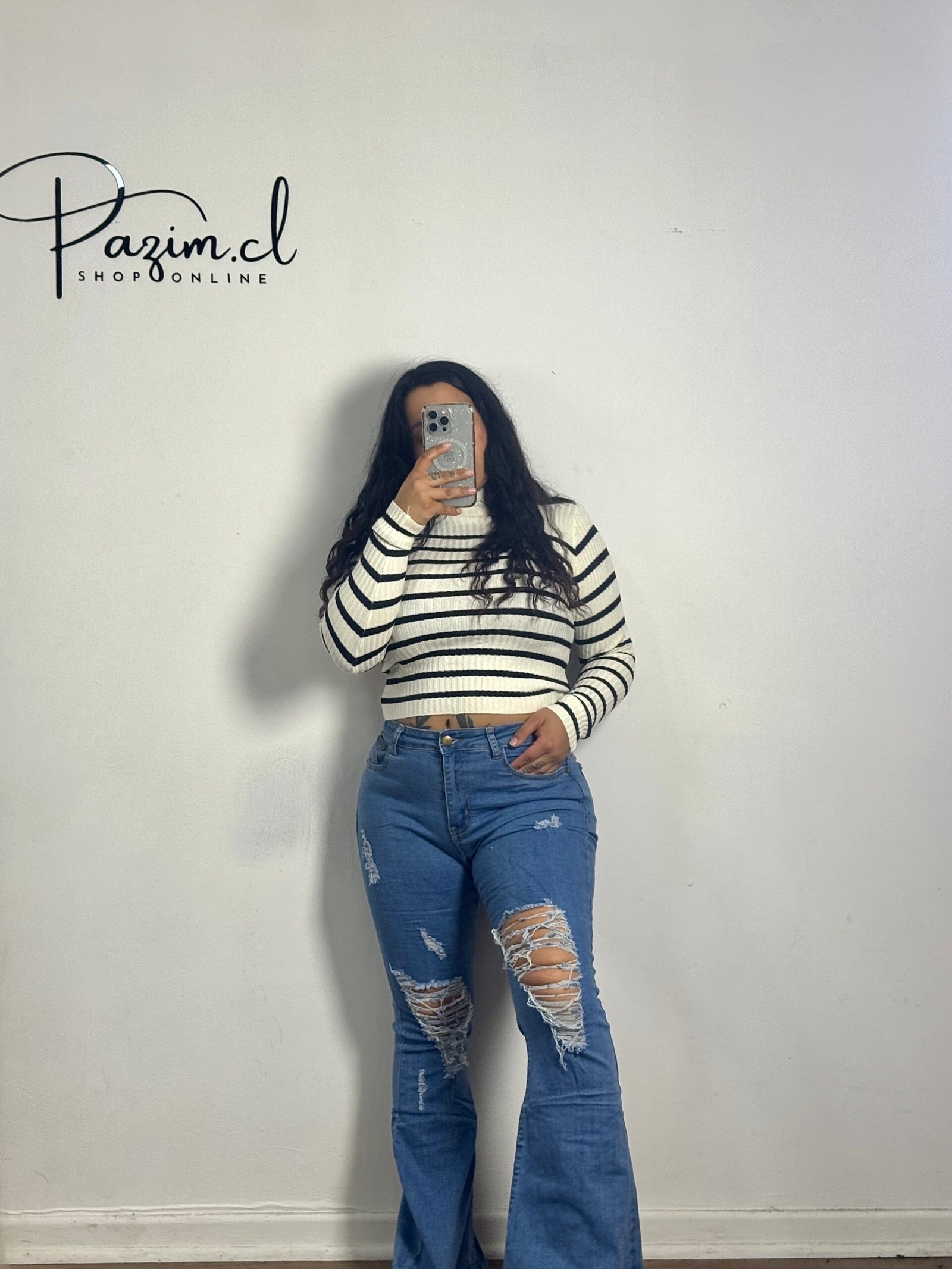 Flare jeans destroyer