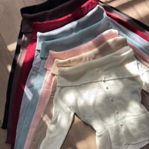 Sweater botones cuello bote