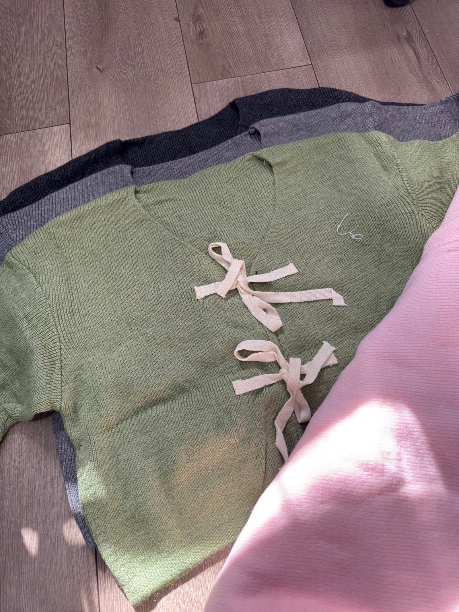 Sweater lazo estilo coreano - Imagen 3