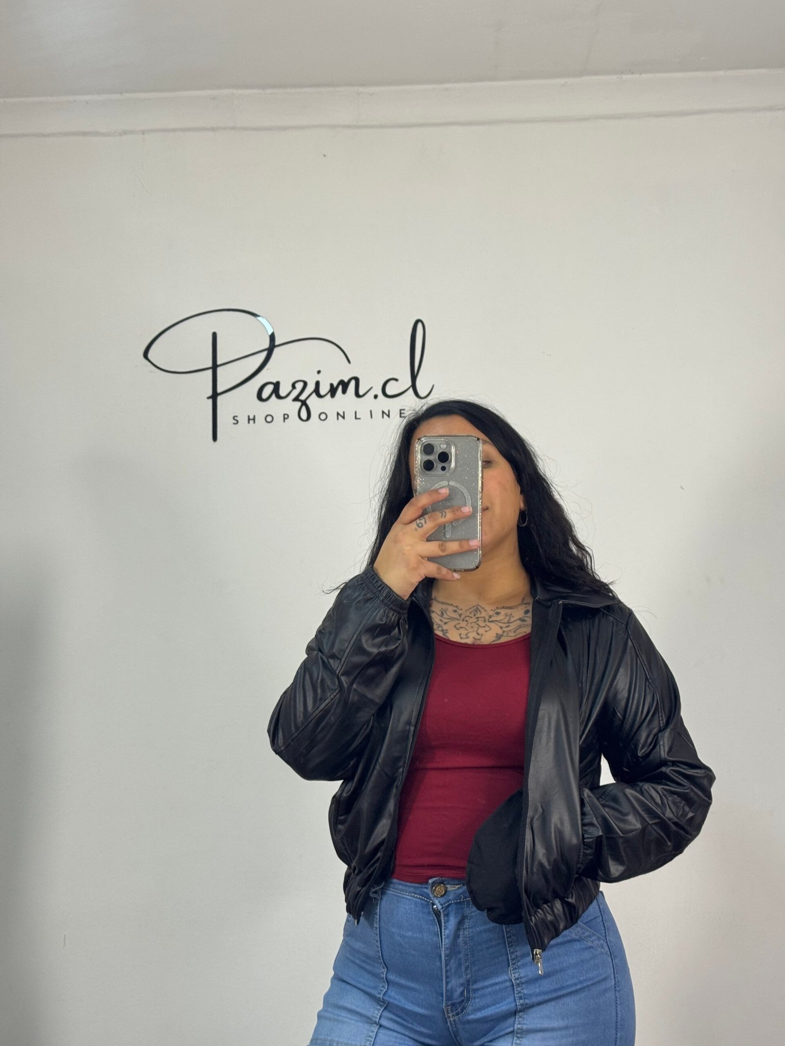 Chaqueta cuerina - Imagen 2