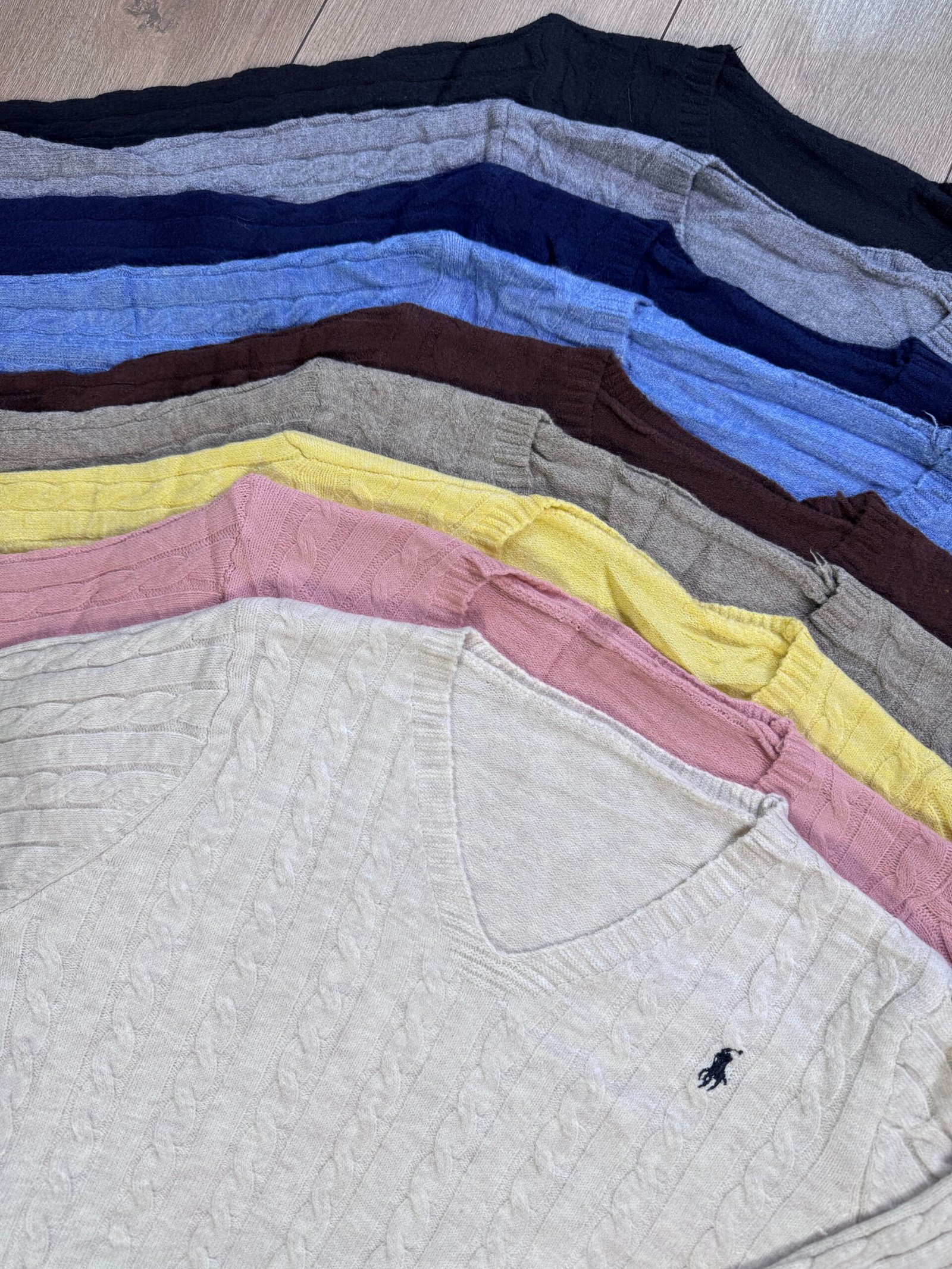 Sweater trenzado V - Imagen 4