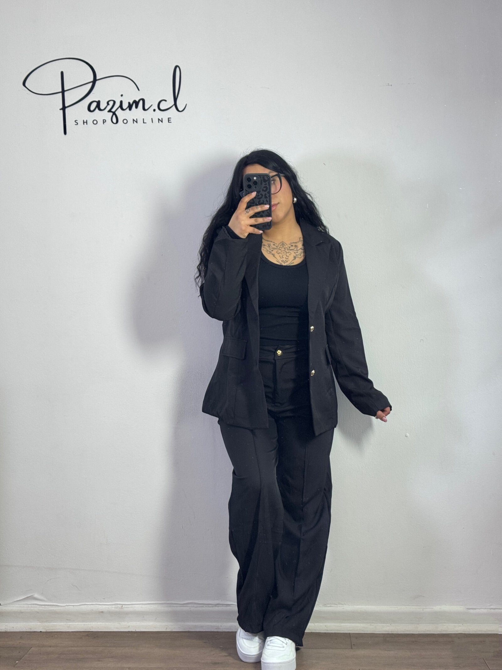 Conjunto sastrero con blazer