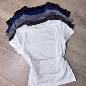 Crop Lycra manga corta