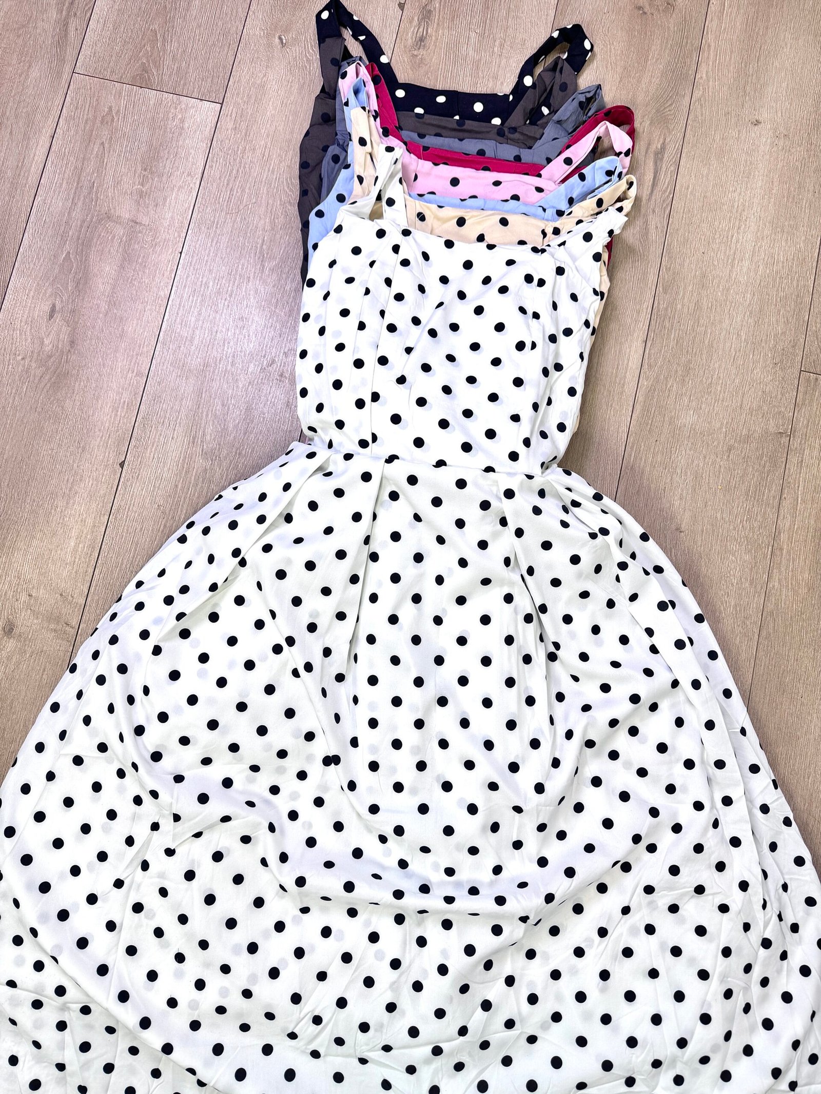 Vestido largo lunares - Imagen 5